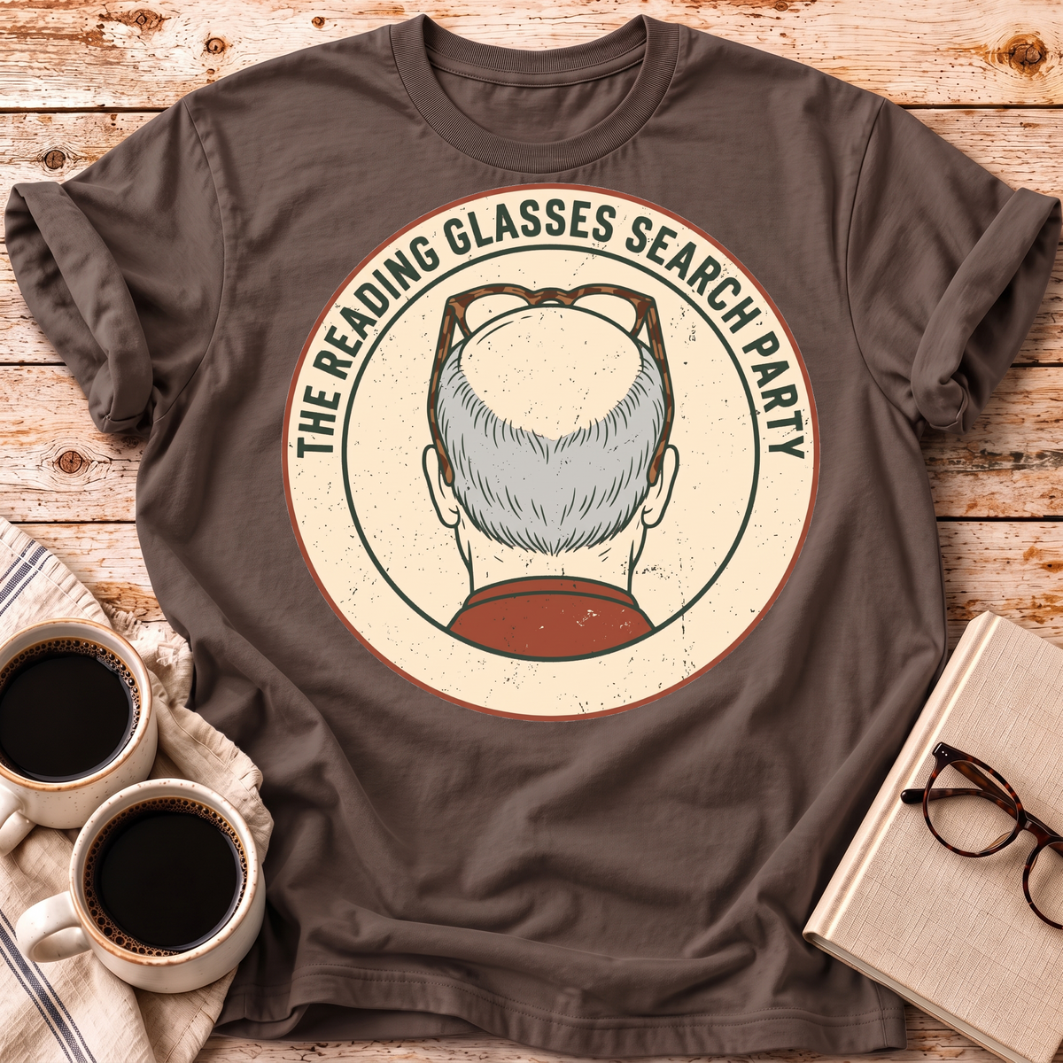 The Reading Glasses Search Party Tee