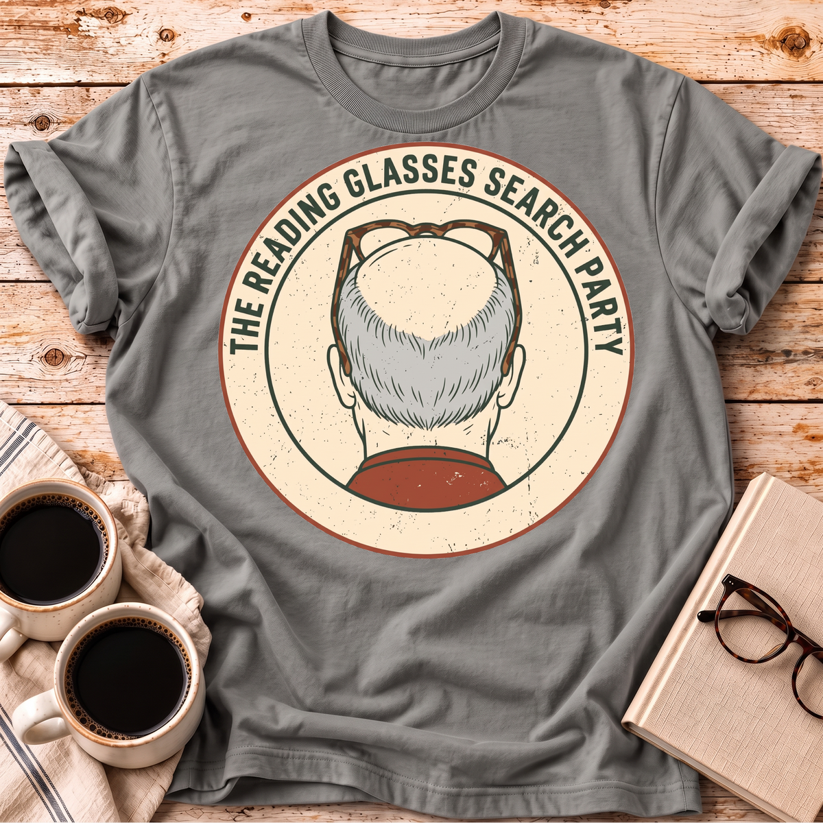 The Reading Glasses Search Party Tee