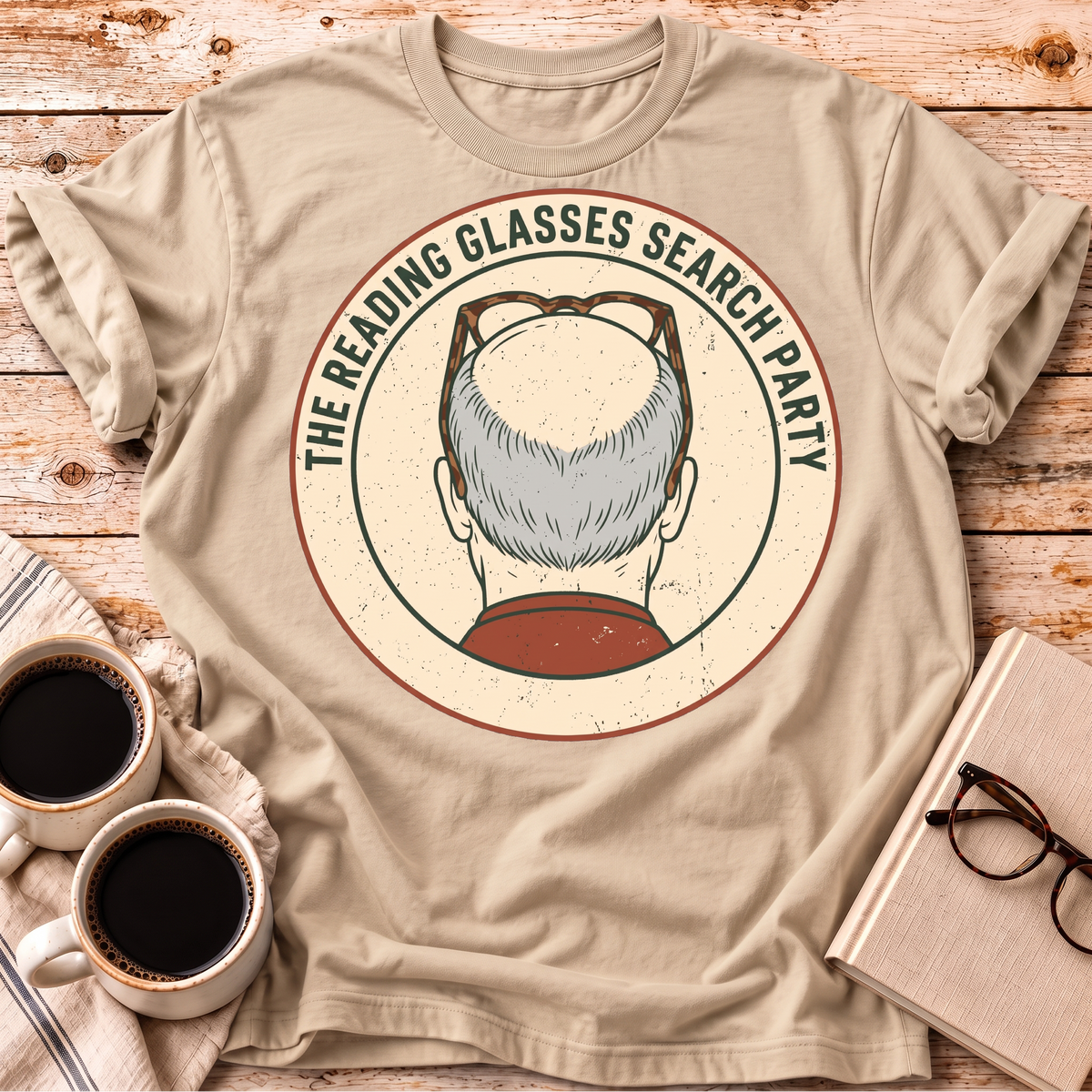 The Reading Glasses Search Party Tee