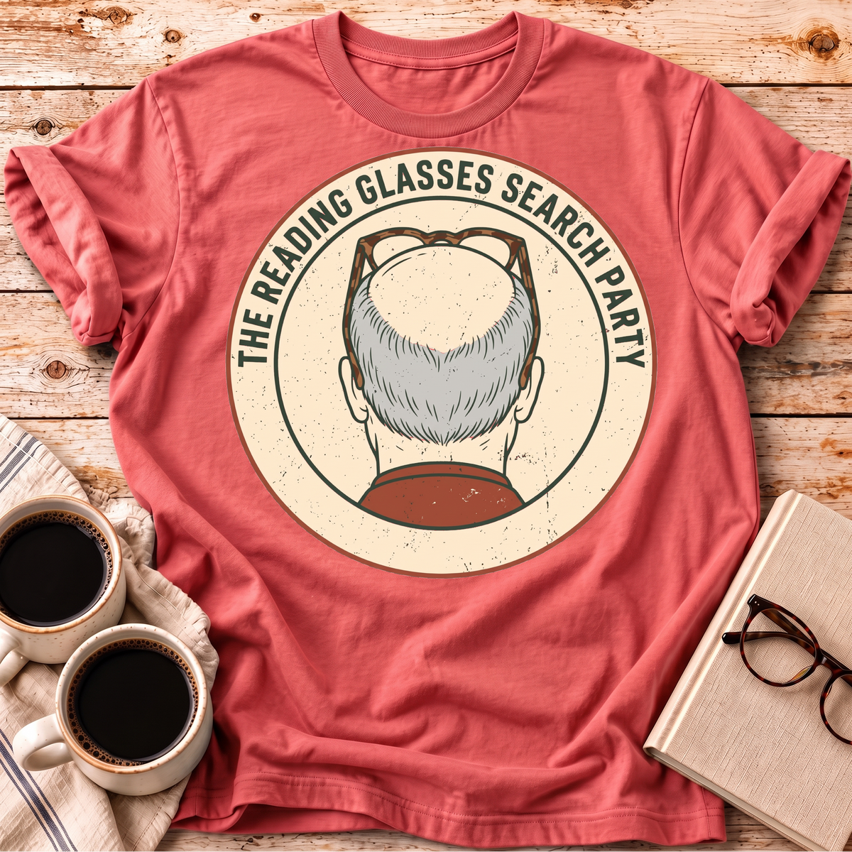 The Reading Glasses Search Party Tee